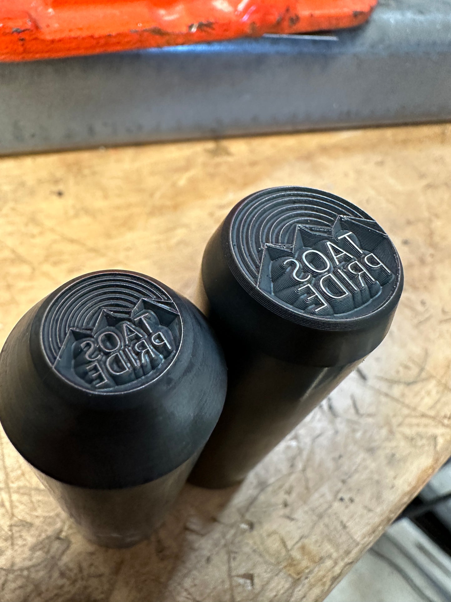 Custom Stamping Die for 20 ton press - Debossing