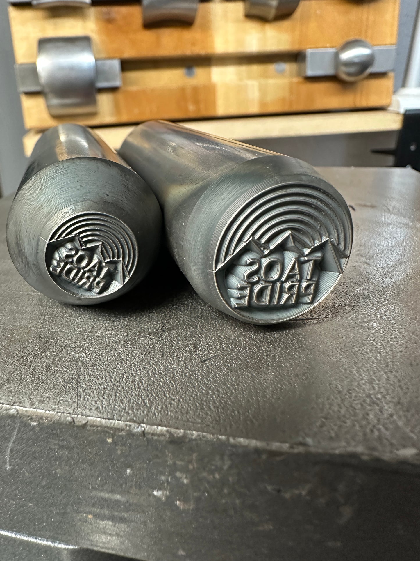 Custom Stamping Die for 20 ton press - Debossing