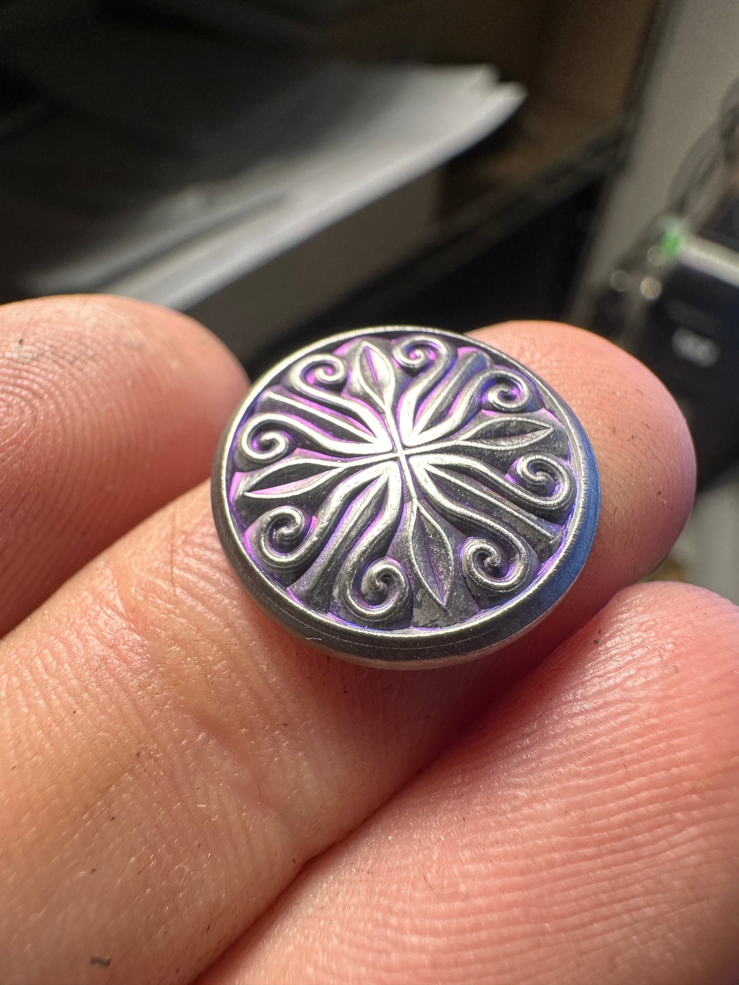 Custom 2.5D Coining Die - Embossing Die for 20 ton Press